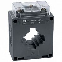 Трансформатор тока  ТТИ 400/5А 10ВА, кл.т. 0,5 | код.  ITT30-2-10-0400 |  IEK